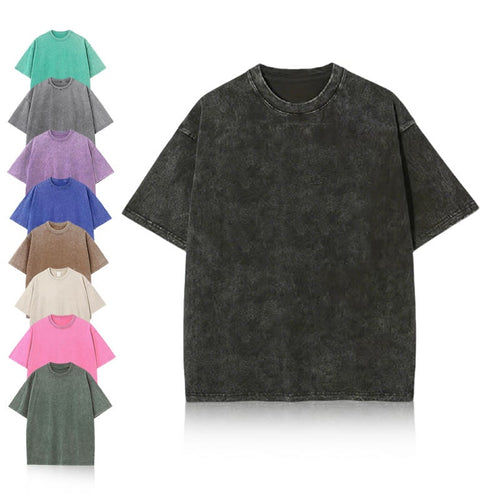 Oversoul – Relaxed Fit Acid Wash Tees