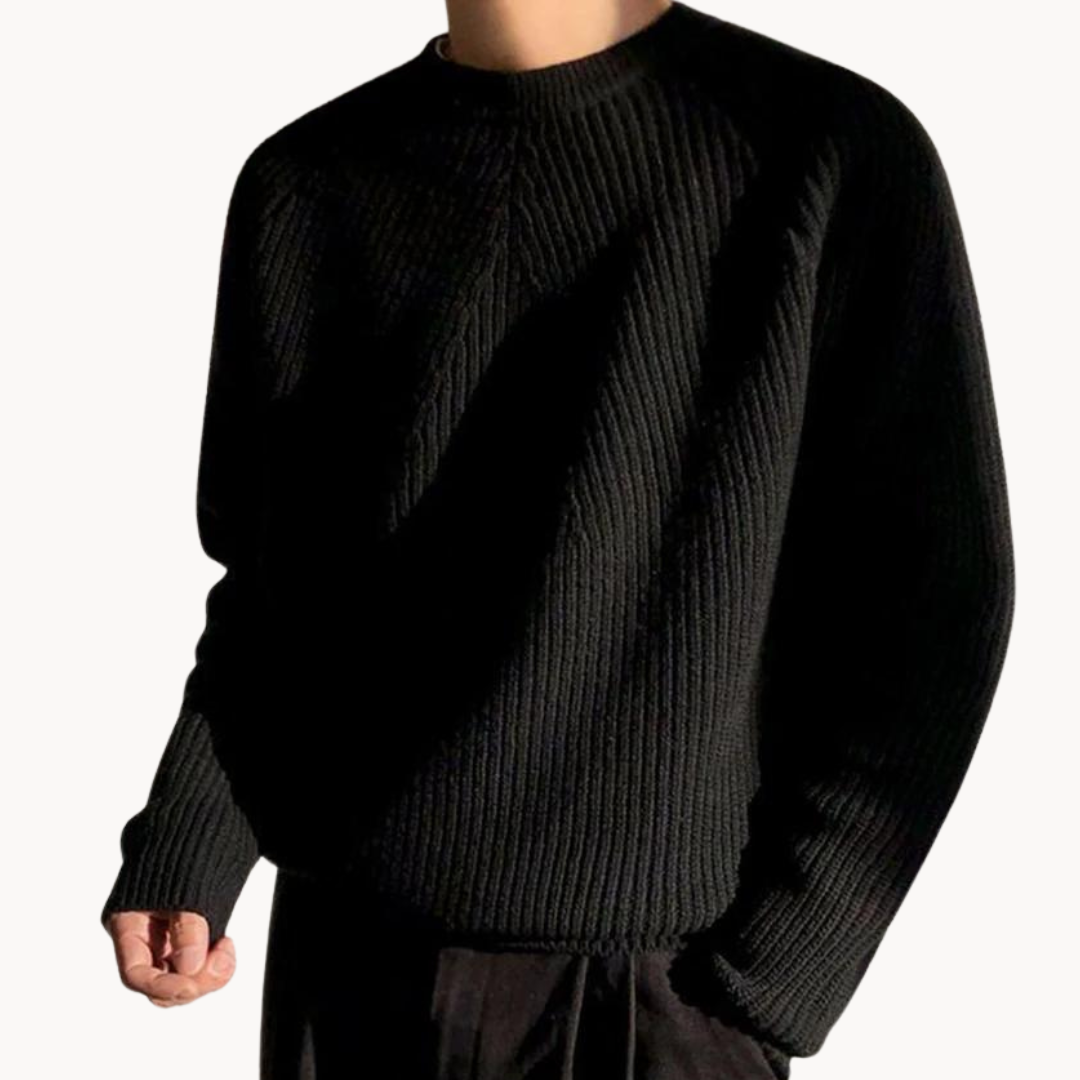 Ronan Ridgeway Ribbed Sweater | Belevite