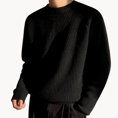 Ronan Ridgeway Ribbed Sweater | Belevite