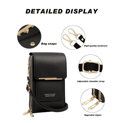 TouchCarry – Women’s Touch Screen Messenger Bag
