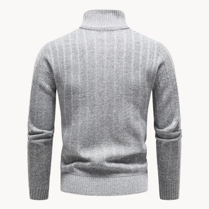 Freddie Quarter Zip Sweater | belevite
