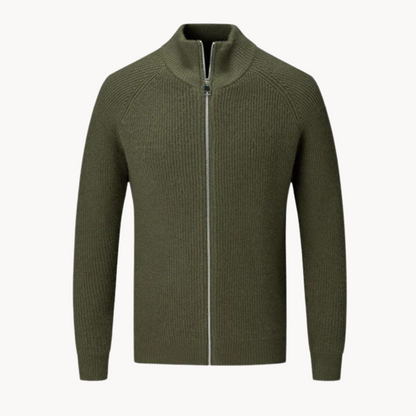 Colton Cashmere Zip Sweater | belevite