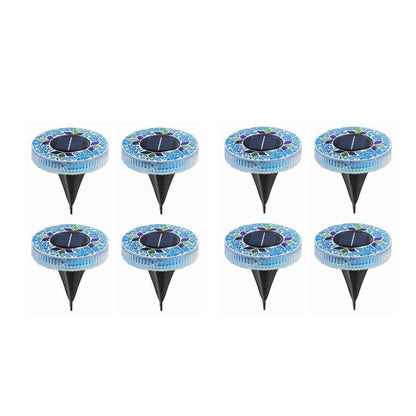 NightMosaic – Waterproof Solar Pathway Lights