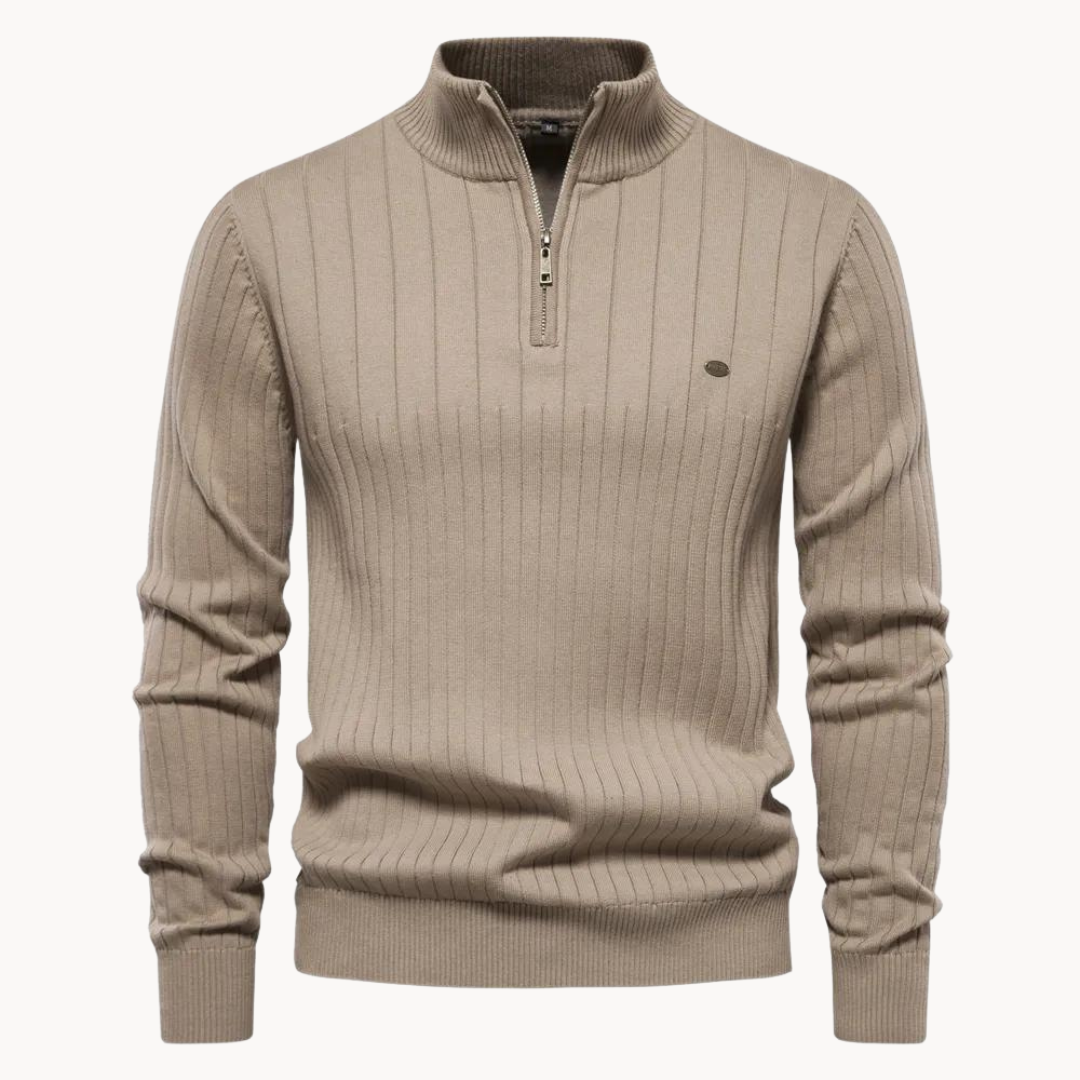 Jenson Quarter Zip Sweater | Belevite
