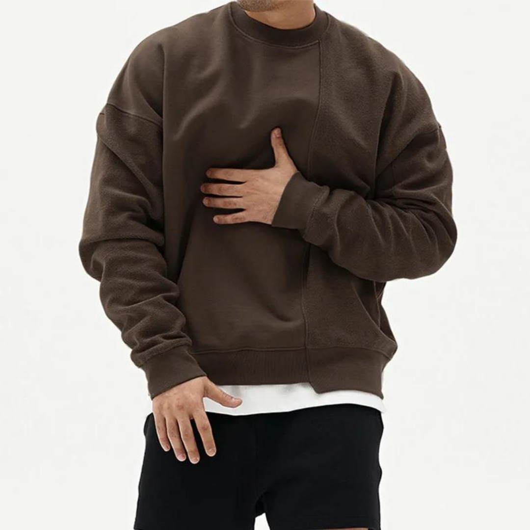 Sebastian Bourbon Stripe Boulevard Sweater | Belevite