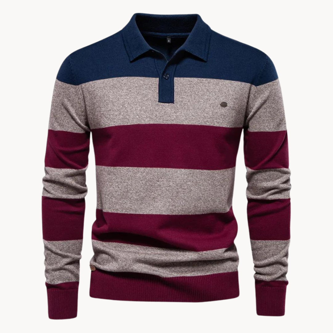 Jasper Polo Sweater | Belevite