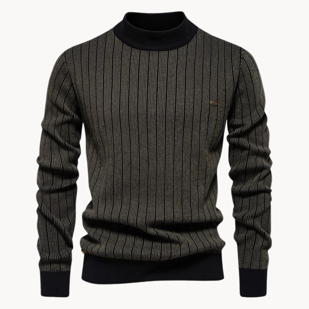 Quincy Striped Sweater | Belevite