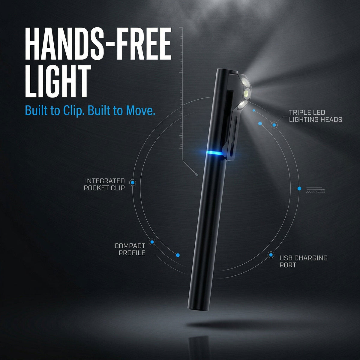 LiteStick - Wearable Safety Clip Light