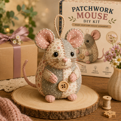 StitchMouse – DIY Patchwork Craft Kit