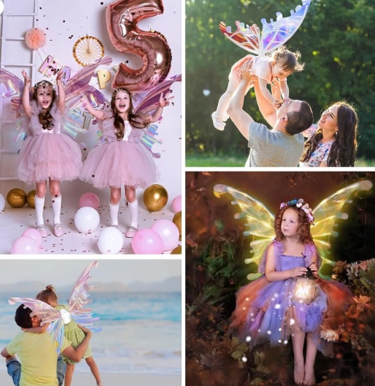 LumiFairy – Magical LED Glowing Wings