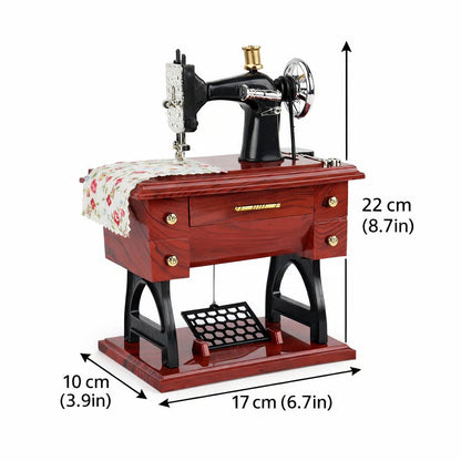 MemoirBox – Retro Sewing Machine Music Box