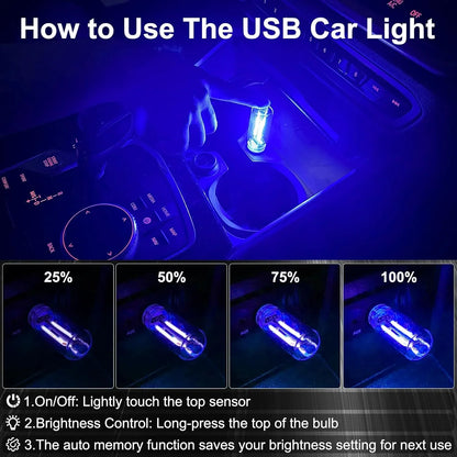 MoodBeam - Touch-Activated USB Light