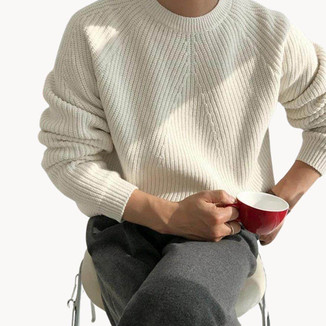 Ronan Ridgeway Ribbed Sweater | Belevite