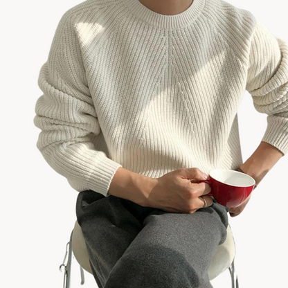 Ronan Ridgeway Ribbed Sweater | Belevite