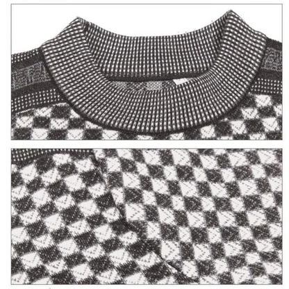 Raiden Patterned Sweater | Belevite