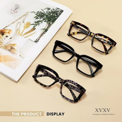ReadEase – Tortoiseshell Blue Light Blocking Oversized Readers