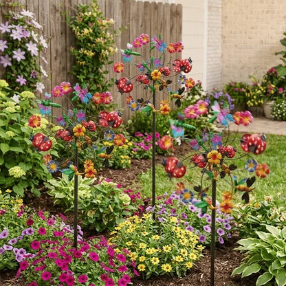 TwinkleBloom – Solar Flower Garden Décor
