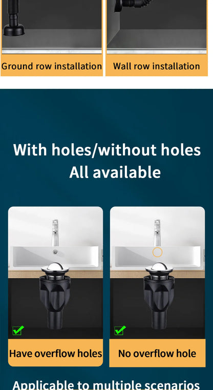 FlowFlex – Adjustable Sink Drain Pipe