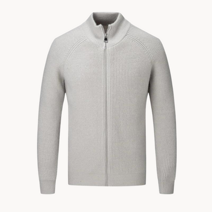 Colton Cashmere Zip Sweater | belevite