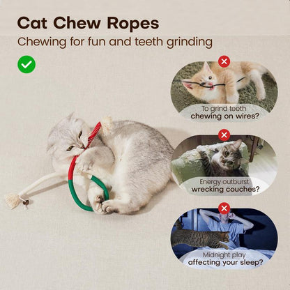 PawWeave – Organic Cotton Chew Rope Toys