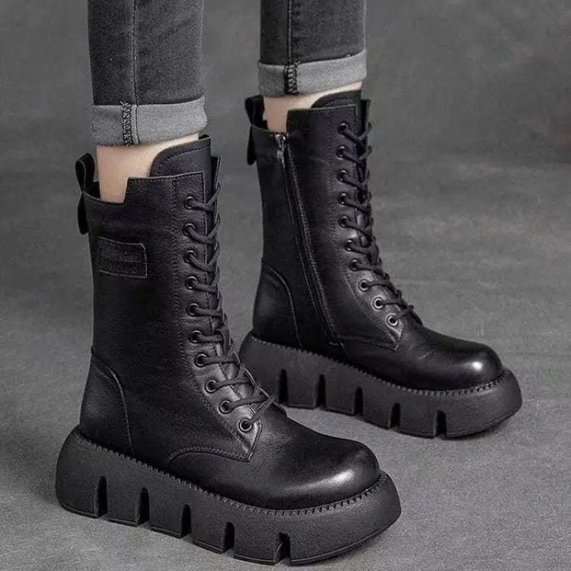 Ultra Comfortable & Warm Leather Boots | Belevite