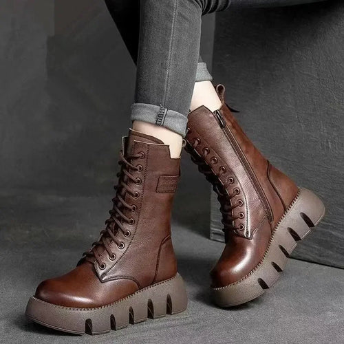 Ultra Comfortable & Warm Leather Boots | Belevite