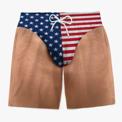 FreedomChill – Personalized Patriotic Swim Trunks