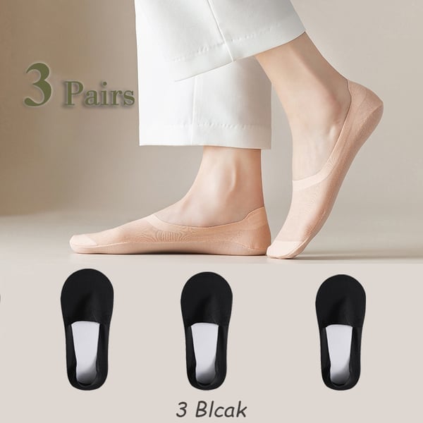 BareStep – Thin No Show Socks