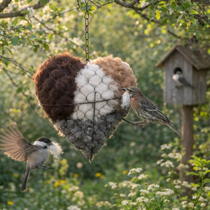 NestingSoul – Eco Handmade Bird Fiber Heart