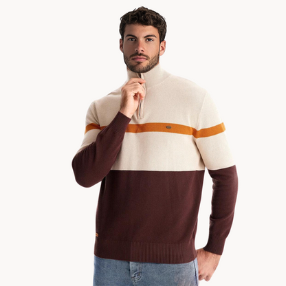 Connor Quarter Zip Sweater | belevite
