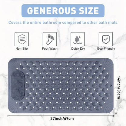 AquaSafe Zone – Non-Slip Bath Rug