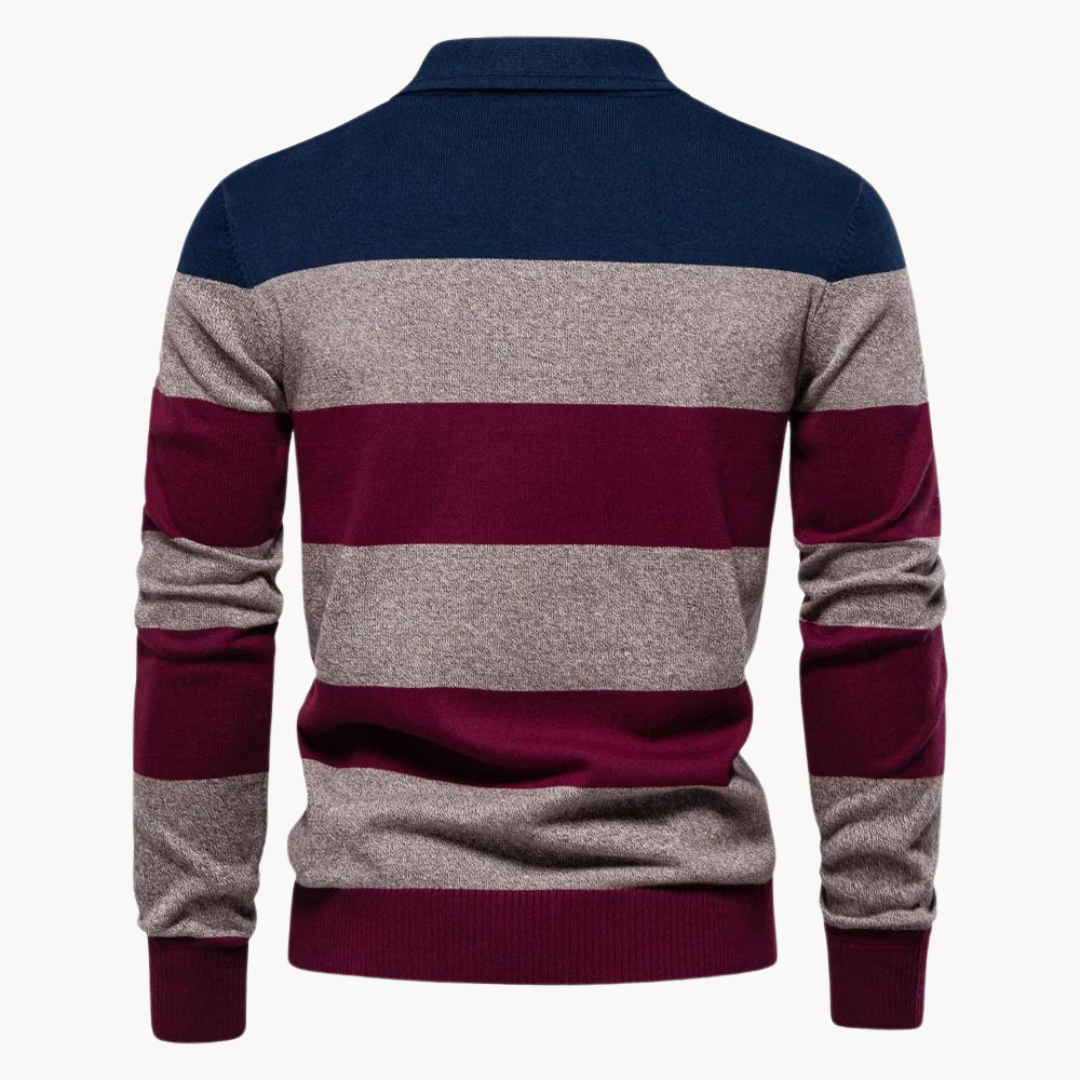 Jasper Polo Sweater | Belevite