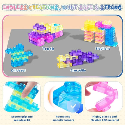 JellyCraft – Squishy Stacking Blocks for Creative Play