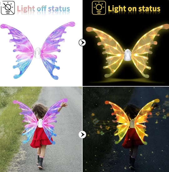 LumiFairy – Magical LED Glowing Wings