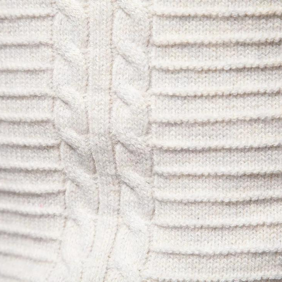 Warren Cable Crewneck Sweater | Belevite