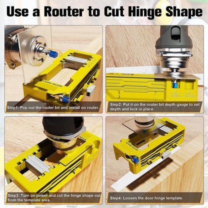 DoorFit ProJig – Hinge Installation Template