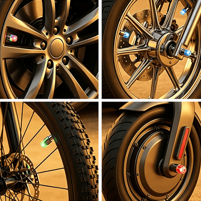 GlowRim - Smart Wheel Light Caps