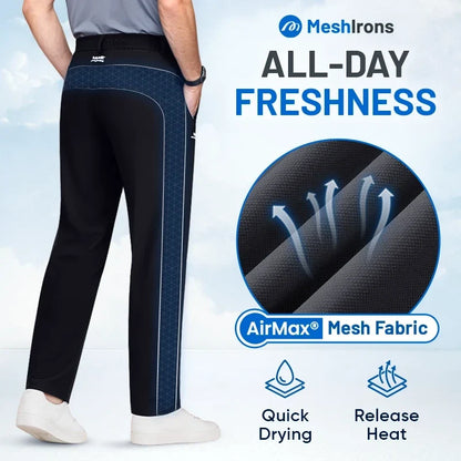 Belevite™ MeshIrons - Men’s Breathable Mesh Panel Casual Pants