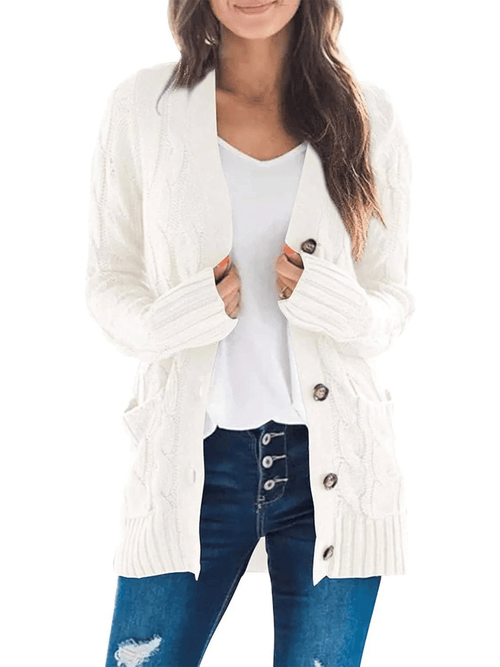 Velora – Chic Button Down Cardigan