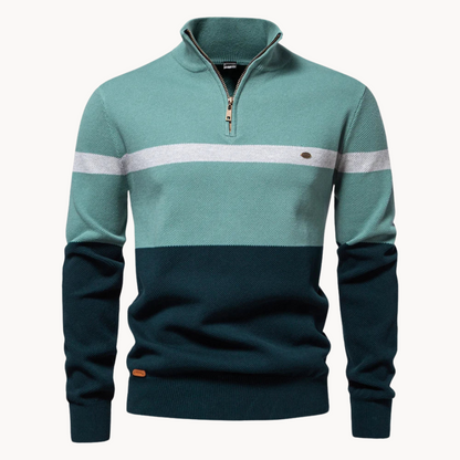 Connor Quarter Zip Sweater | belevite