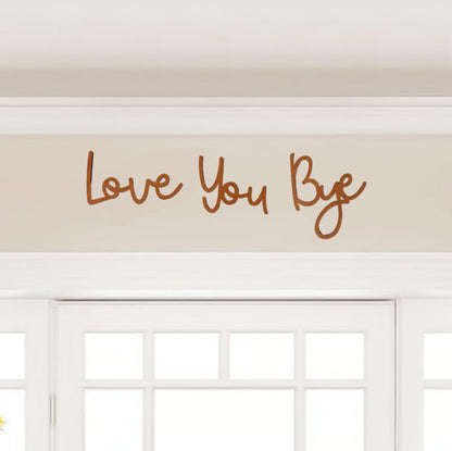 SweetEntry – Family Love You Bye Entryway Wall Decor