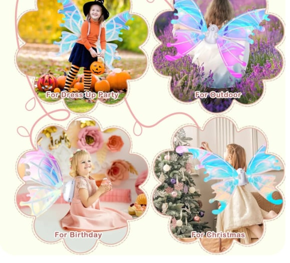 LumiFairy – Magical LED Glowing Wings
