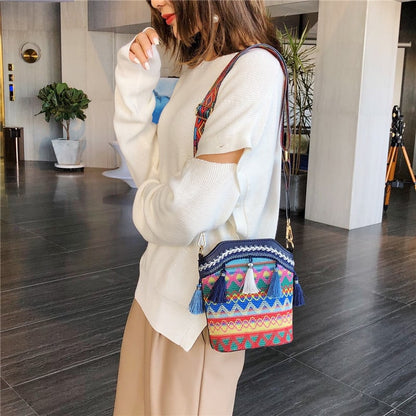 WovenRelic - Vintage Craft Shoulder Bag