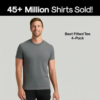 PrimeWear – Athletic Comfort Short Sleeve T Shirt Pack