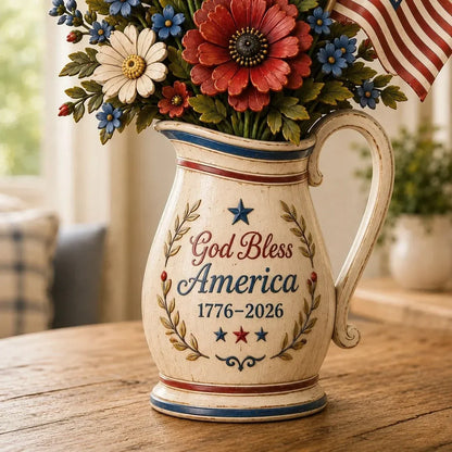 LibertyBloom – America 250th Anniversary Floral Keepsake