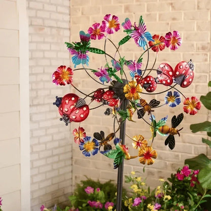 TwinkleBloom – Solar Flower Garden Décor