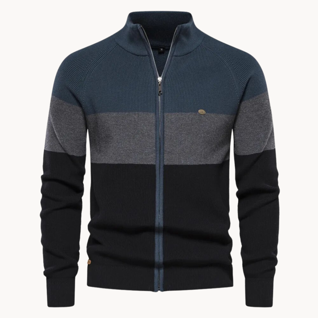 Edy Autumn Zipped Cardigan | belevite