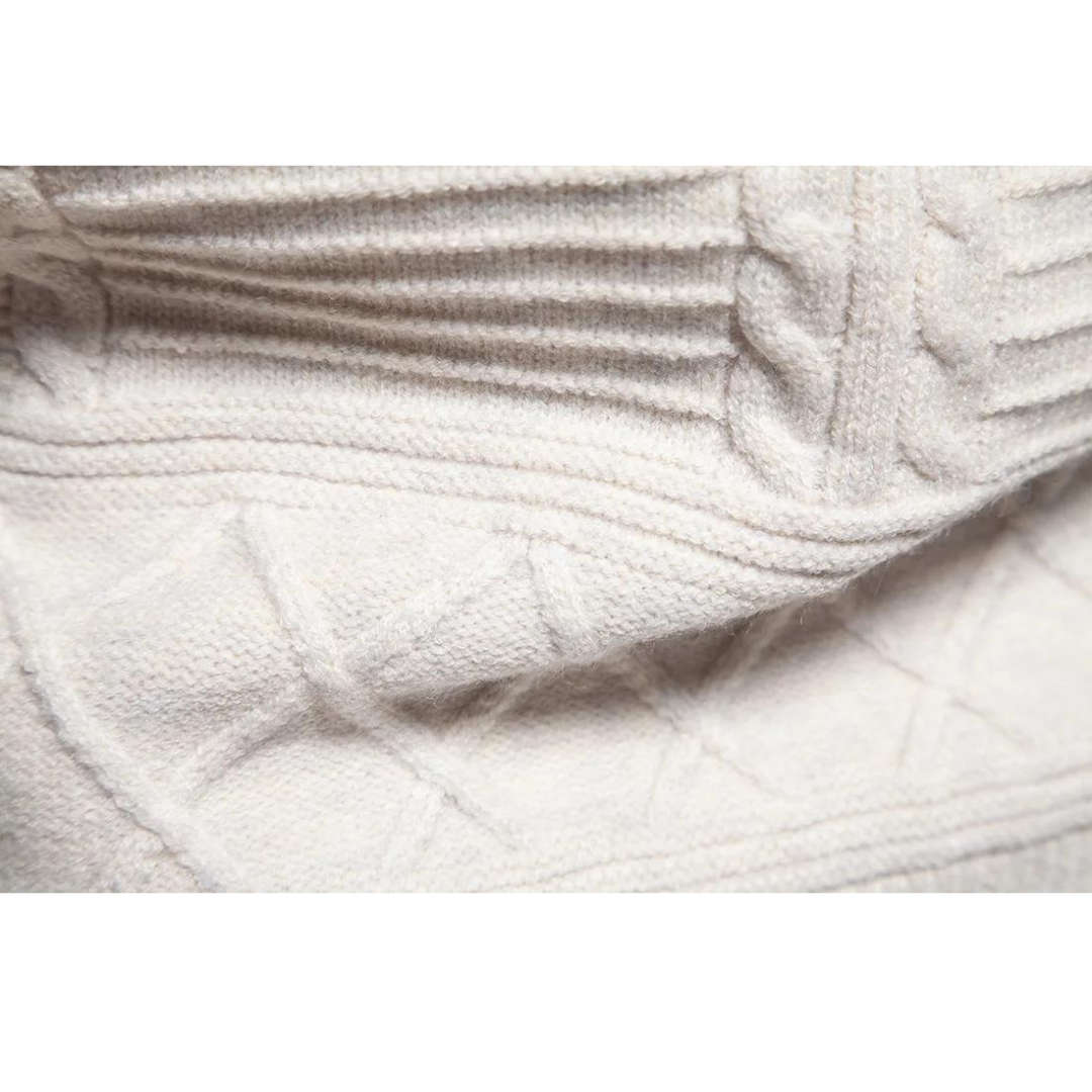 Warren Cable Crewneck Sweater | Belevite