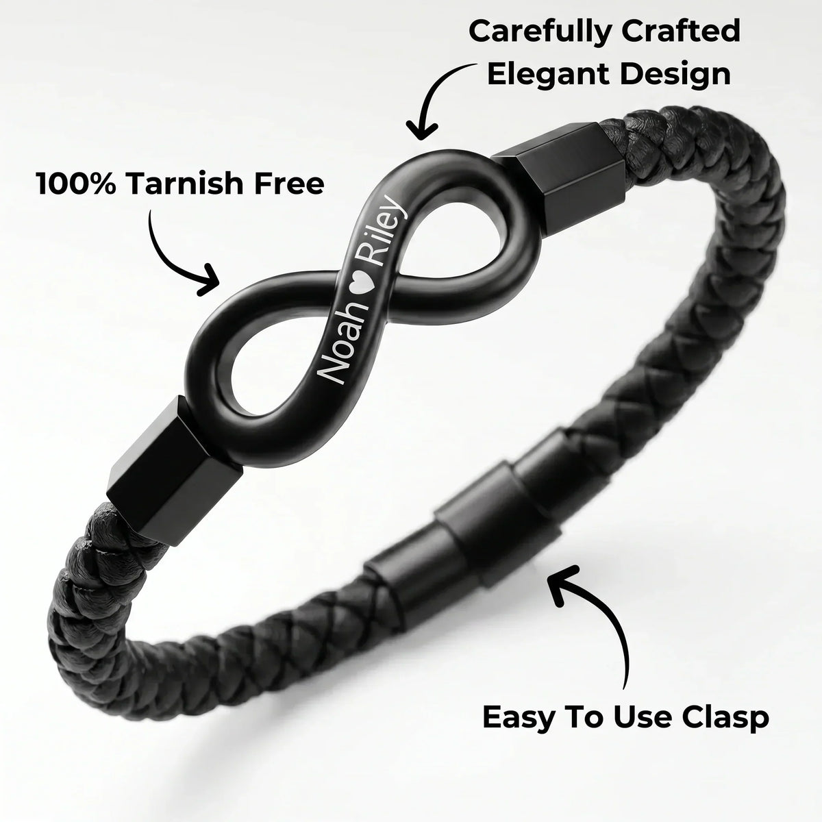 LoveBond – Personalized Couple Projection Bracelet