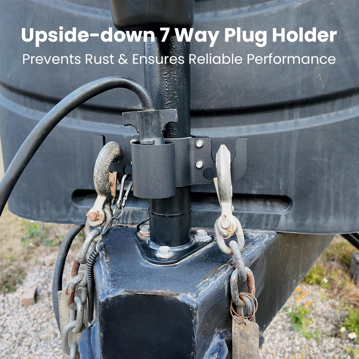 HaulPro – Heavy-Duty Aluminum Towing Chain Holder